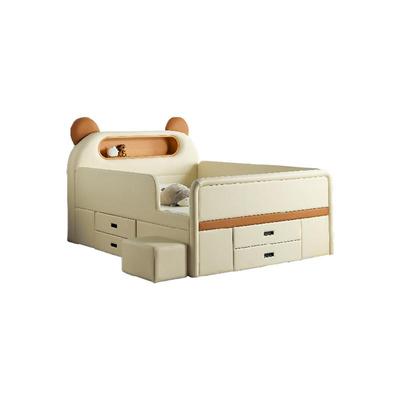 慕思儿童半高床童趣软包硅胶皮