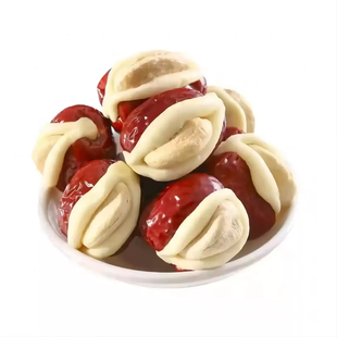 腰果泡芙枣独立包装500g奶枣巴旦木夹心坚果抱抱红枣奶芙奶酪零食