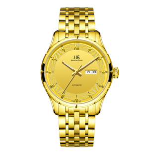 上海牌手表男全自动机械表休闲大三针防水夜光国产手表女正品3112