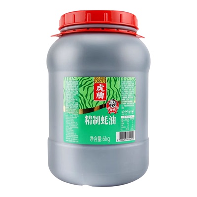 海天虎牌精制蚝油6kg大桶装餐饮整箱批发家用蚝汁耗油提鲜调味料