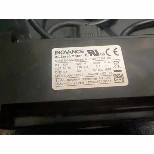 【议价-可维修】INOVANCE 伺服电机 MS1H4-40B30CB T334/二手均有