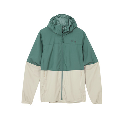 RAB睿坡男士连帽防风软壳衣