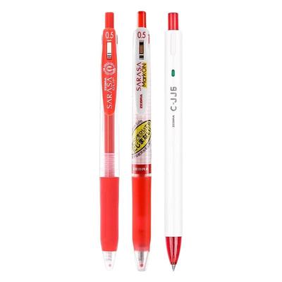 日本斑马JJ15老师用红色笔