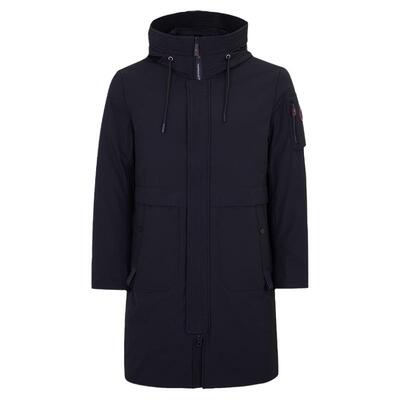加厚保暖中长款商务羽绒服