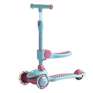 曼龙儿童滑板车1-3-6-12岁宝宝滑滑车多合一2025新款溜溜车二合一