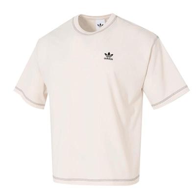 Adidas阿迪达斯三叶草男装2025夏季新款运动休闲短袖T恤 JW0970