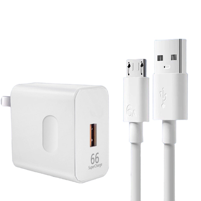 适用VIVO华为OPPO荣耀安卓android手机通用充电器阶梯口双引擎原闪充插头装Type-C数据线USB接口充电线