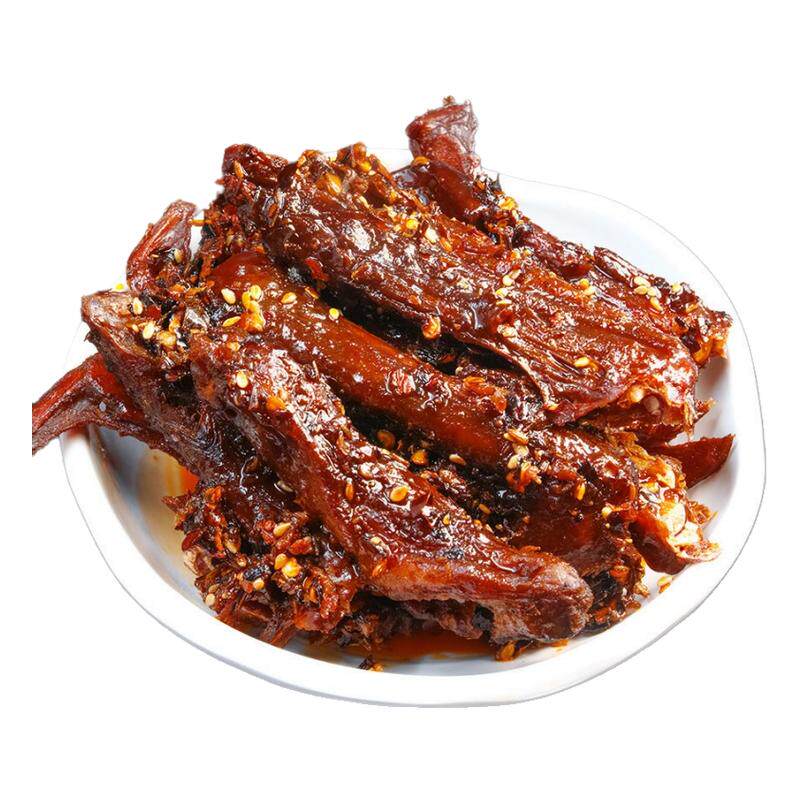 湖南特产网红鸭翅鸭脖卤味小吃
