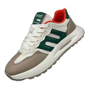 2025春夏季新款男士运动鞋网面鞋透气轻便耐磨休闲百搭潮阿甘男鞋