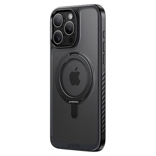 ANKER安克苹果16promax手机壳磁吸充电气囊保护支点壳可旋转支架壳适用apple iphone16promax苹果手机