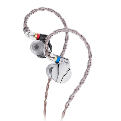 FiiO/飞傲 FD15入耳式动圈HiFi发烧耳机有线MMCX古河单晶铜换插头