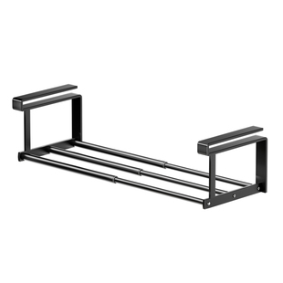 鞋柜可伸缩挂架家用分层隔板置物架下挂式鞋子收纳神器省空间鞋托