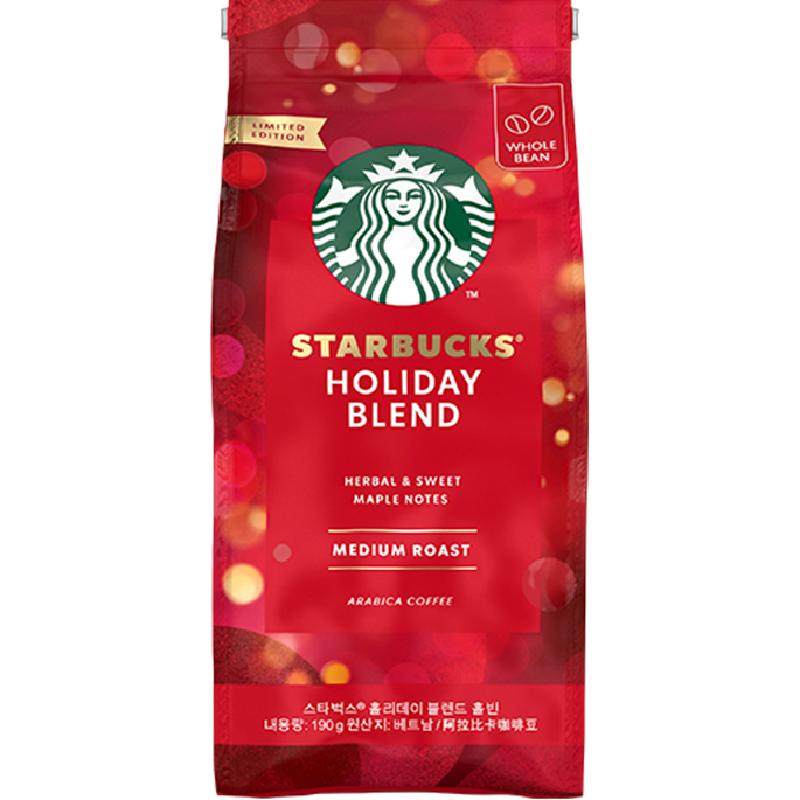 【进口】星巴克咖啡太妃节日限定系列咖啡豆190g