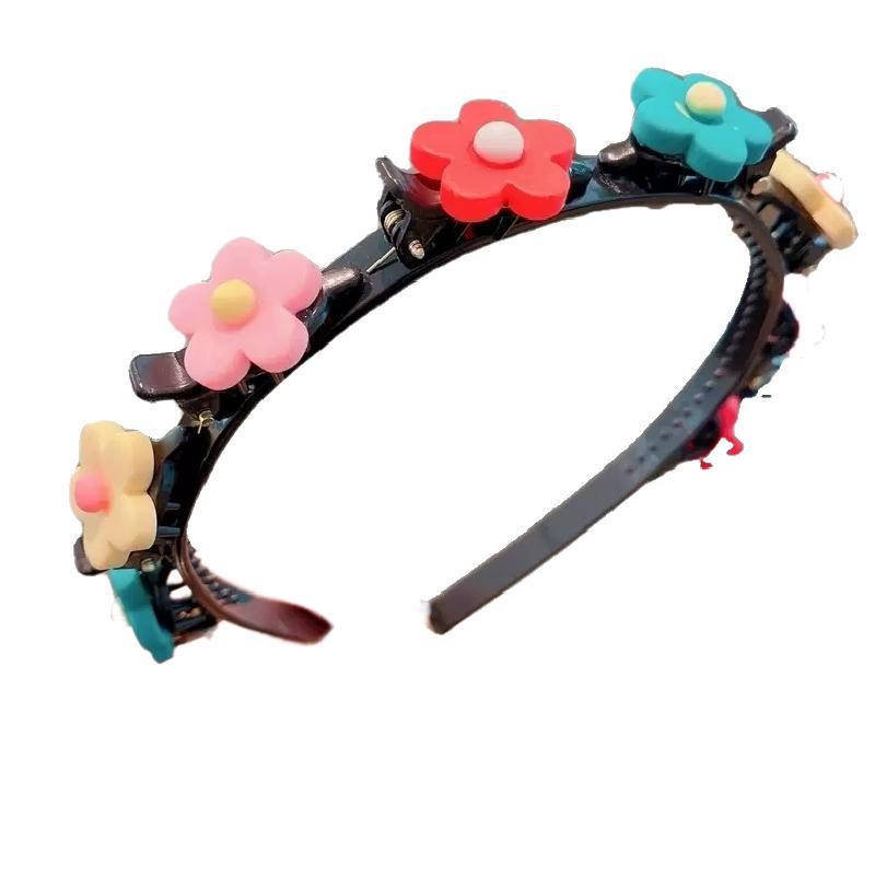 懶人造型頭飾小女孩編發(fā)固定神器