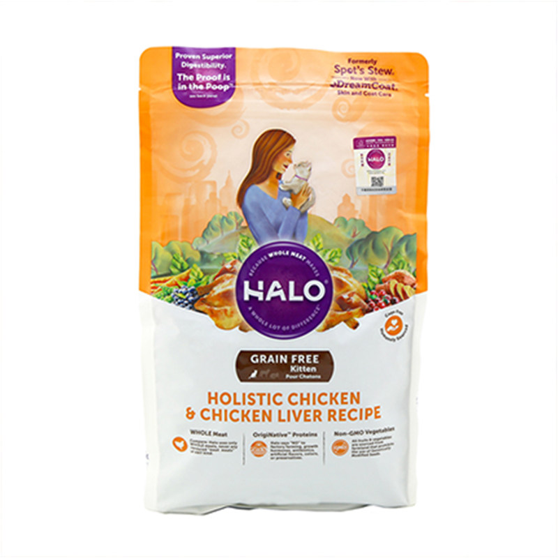 防软便发腮猫粮增肥halo全年龄
