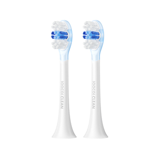 素士电动牙刷头全线通用升级缓震亮白2支褪色真空装官方原装替换