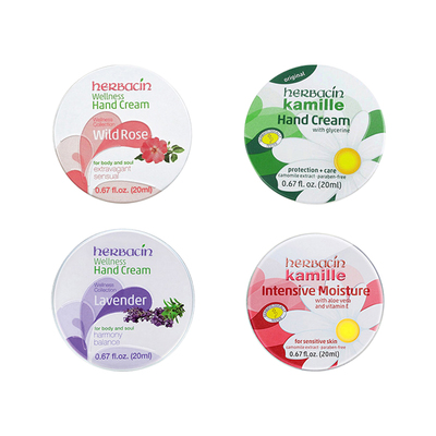 贺本清护手霜铁盒装补水保湿