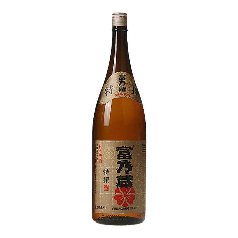 日式清酒富乃藏清酒1800ml带礼盒特选本酿造日式米酒破损包赔