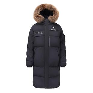 【鹅绒】骆驼户外极寒羽绒服冬季新款女款男款长款三防防风外套