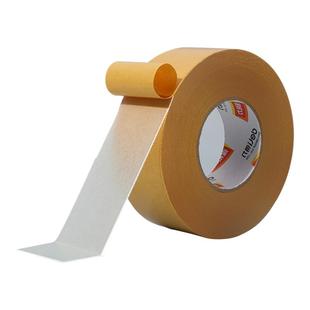 得力网格布基胶带双面胶无痕胶布贴对联春联手工diy纳米胶不伤墙装强力胶贴片透明胶带婚庆地毯门框贴CJ