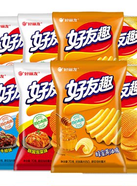 好丽友好友趣蜂蜜黄油味薯片