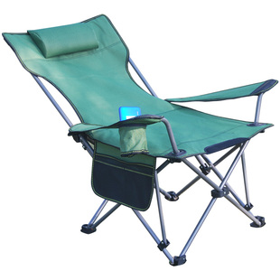 便携式户外折叠椅钓鱼椅坐躺两用躺椅午睡午休床露营沙滩椅篝火椅