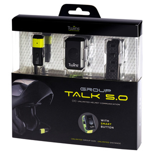 西班牙Twiins Group-Talk Intercom 5.0对讲机头盔摩旅骑行蓝牙