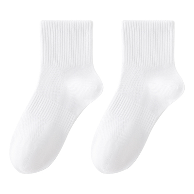 caramella丝柔纺工艺透气小白袜