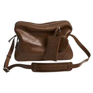 Timelover单肩千层包包女士通勤斜挎高级感2025新款大容量包包