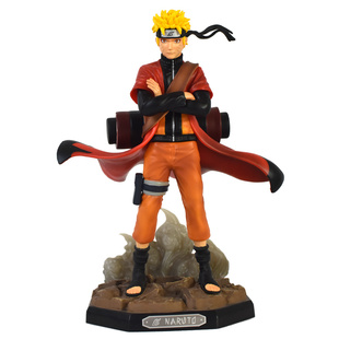 火影忍者 gk 仙人模式LS鸣人手办男生九尾佐助卡卡西模型摆件礼物