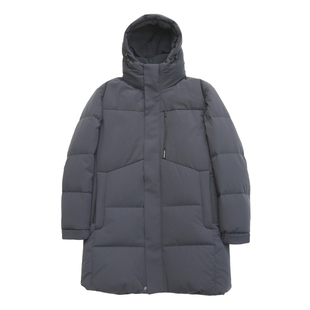 高端奢品!鼎级球状90鹅绒!防风防水!男士冬季中长款连帽羽绒服