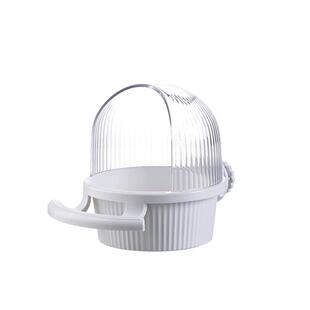 蛋挞鹦鹉鸟食盒鸟笼内置食盆蔬菜水果喂食盆大号玄凤小太阳鸟用品