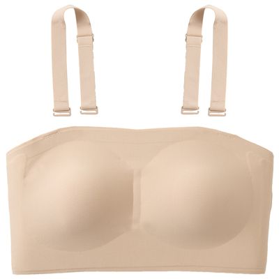 六只兔子可拆卸无肩带大码内衣