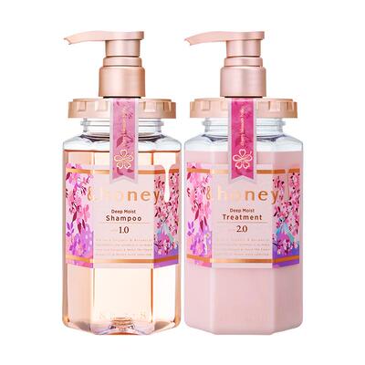 安蒂花子樱花洗发水柔顺护发套装