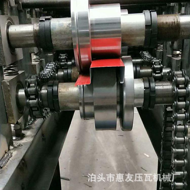 厂家4030方通扣板机 彩钢扣板机 广告牌匾机器直角广告扣板机