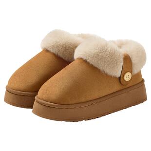 儿童棉拖鞋女童冬季包跟2026新款室内家居保暖毛毛绒棉鞋女孩外穿