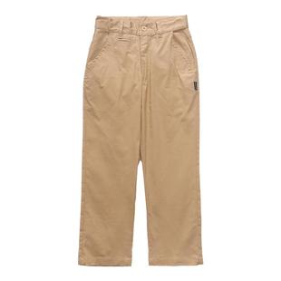 伊顿卡其色女童西裤学生校服款长裤加绒加厚双层保暖冬季学校圣诞