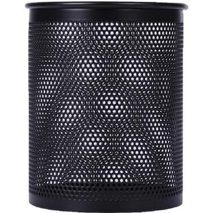 得力笔筒收纳盒笔桶办公室桌面笔盒桌面收纳多功能文具用品