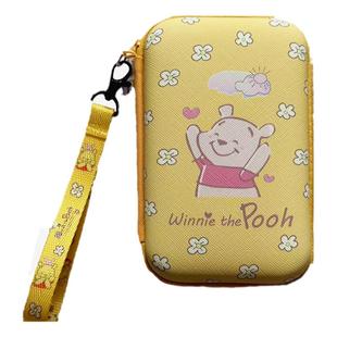 2.5寸移动硬盘充电宝收纳包充电器耳机数据线ccd相机充电宝电源盒手机平板蓝牙耳机U盘便携卡通保护套手挂绳