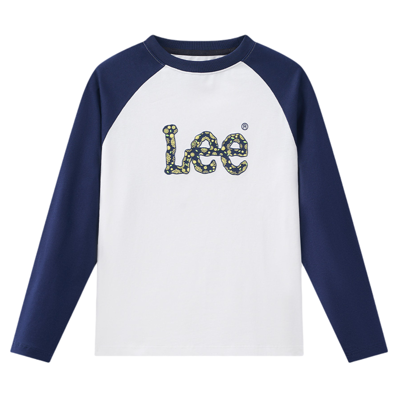 Leekids儿童长袖圆领T恤百搭