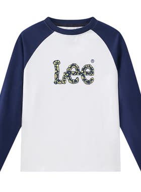 Leekids儿童长袖圆领T恤百搭