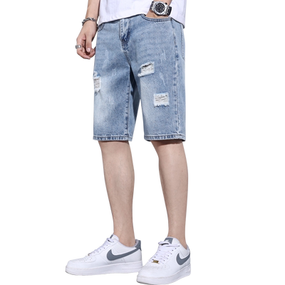 罗蒙夏季新品青年时尚牛仔裤