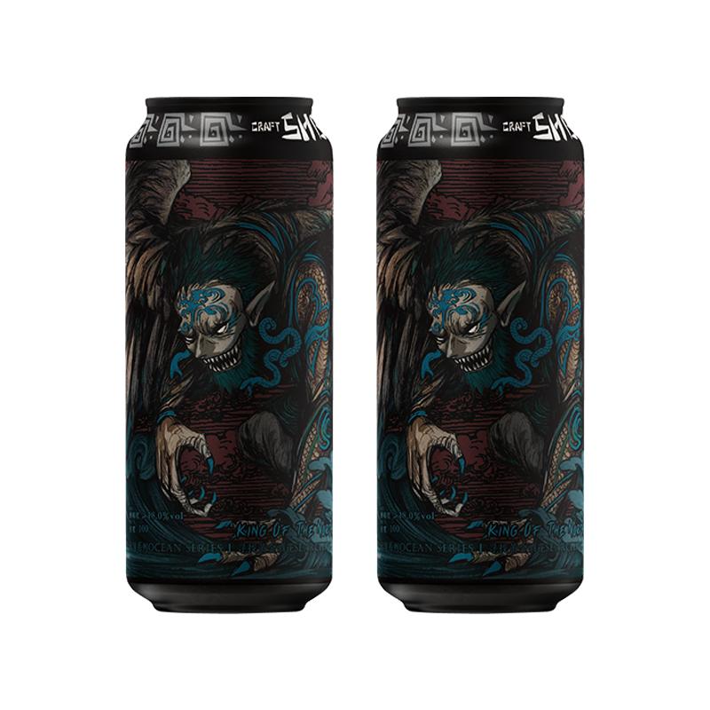 山乘酿造帝国IPA啤酒500ml*2罐装