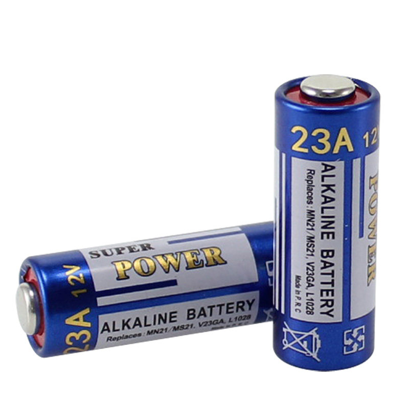 遥控器电池23A27A12V车库门防盗电动门发射机门铃按钮防盗器汽车