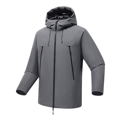 户外冲锋羽绒服男款防风防泼水