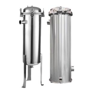 304不锈钢袋式过滤器布袋精密过滤器过滤除农村井水泥沙前置滤袋