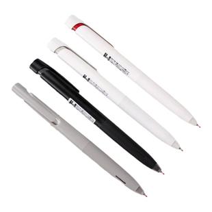 日本zebra斑马中性笔按动式blen减振笔JJZ66高颜值白杆黑杆速干水笔限定新色减震低重笔JNC笔芯黑笔红笔0.5mm