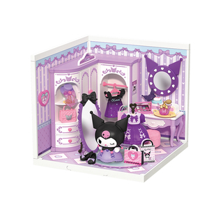 超级世界三丽鸥积木库洛米美乐蒂凯蒂猫小屋房子女孩生日礼物新年