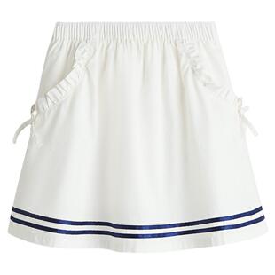 HM童装儿童女童半身裙夏季洋气水手服松紧腰半裙短裙1294920