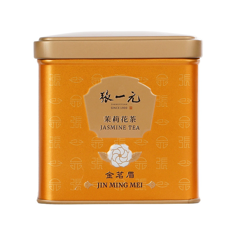 张一元茉莉花茶金茗眉50g罐装